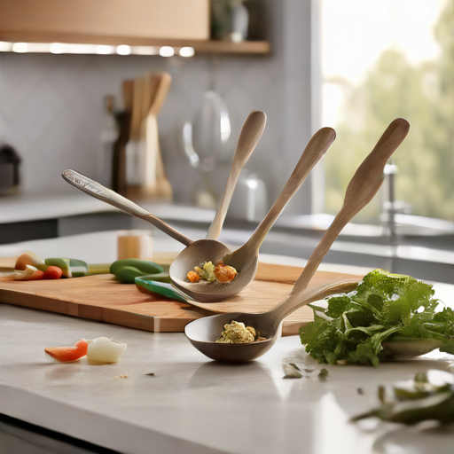 Afbeelding van Multifunctionele kooklepels: Koken en bakken in één