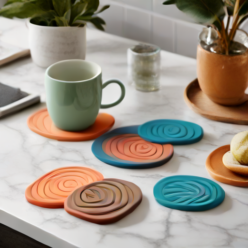 Afbeelding van Duurzame voordelen van herbruikbare siliconen onderzetters