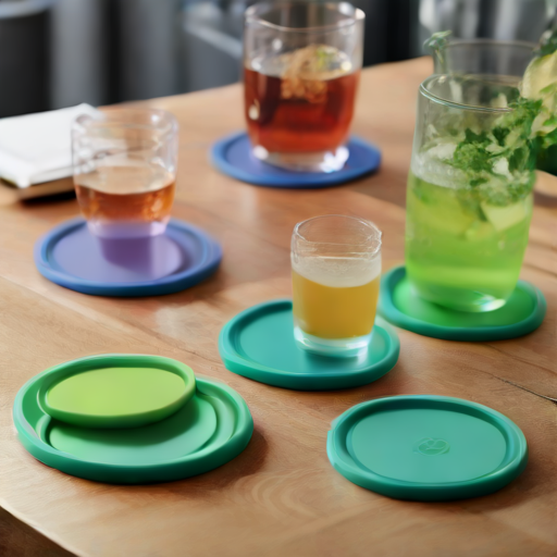 Afbeelding van Herbruikbare siliconen onderzetters recyclen: mogelijkheden en tips