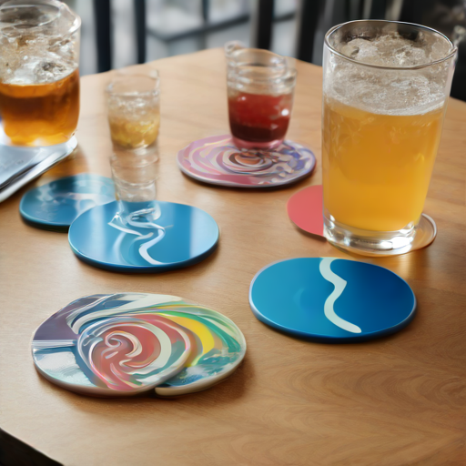 Afbeelding van Herbruikbare siliconen onderzetters voor de horeca