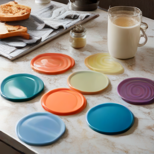 Afbeelding van Goedkoopste herbruikbare siliconen onderzetters voor jou