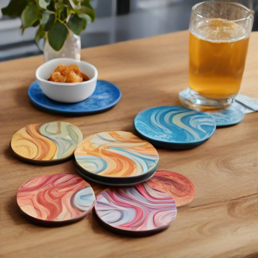 Afbeelding van Maak je eigen herbruikbare siliconen onderzetters thuis