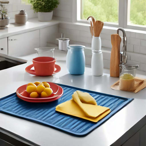 Afbeelding van De beste plastic droogmatten voor kleine keukens