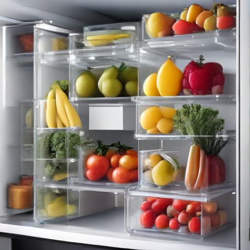 Afbeelding van Herbruikbare koelkastorganizers: Duurzaam en praktisch