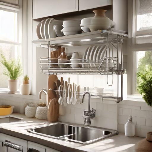 Afbeelding van Optimaliseer je keuken met plastic afdruiprekjes