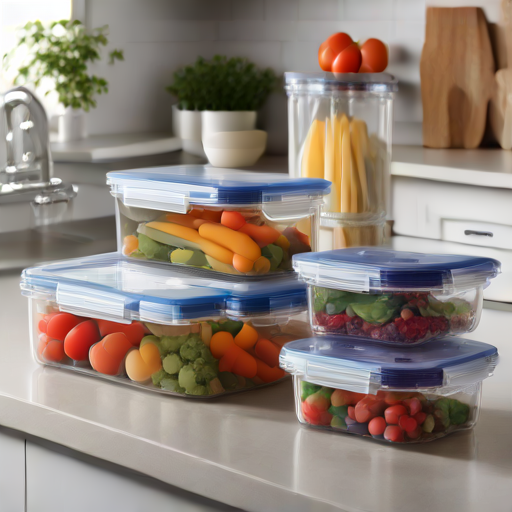 Afbeelding van Herbruikbare Vaatbakken: Efficiënt Voor Voedselopslag