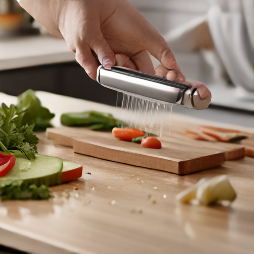 Afbeelding van Veiligheid van multifunctionele keukenschrapers voor kinderen