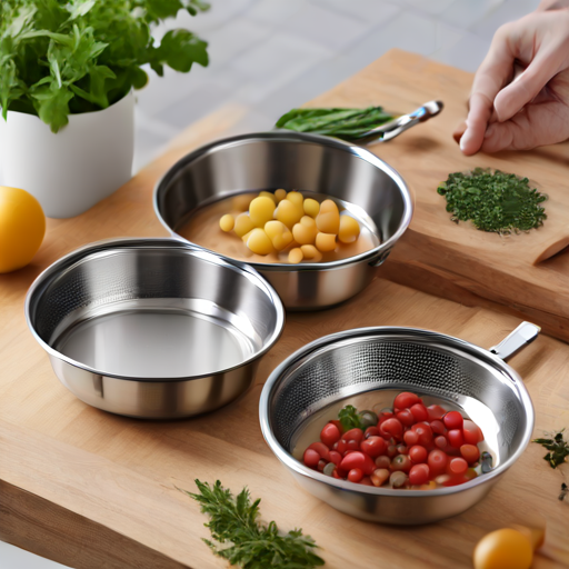 Afbeelding van Herbruikbare Zeefjes: Duurzaam Koken met Voordeel