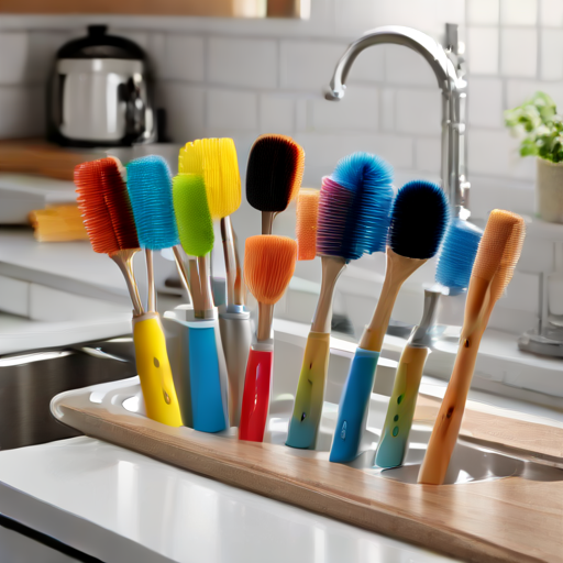 Afbeelding van Beste plastic afwasborstels voor kleine appartementen