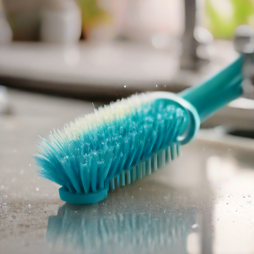 Afbeelding van Tijdseffectieve Methode voor Plastic Afwasborstels Reinigen