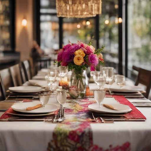 Afbeelding van Herbruikbare Tafellopers: Duurzaam en Stijlvol voor Restaurants