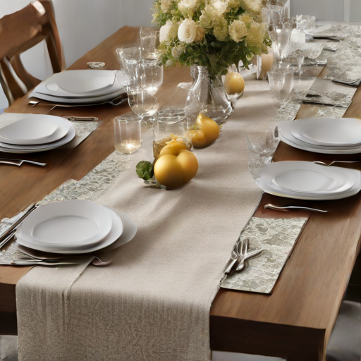 Afbeelding van Herbruikbare Tafellopers: Soorten en Voordelen Ontdekken