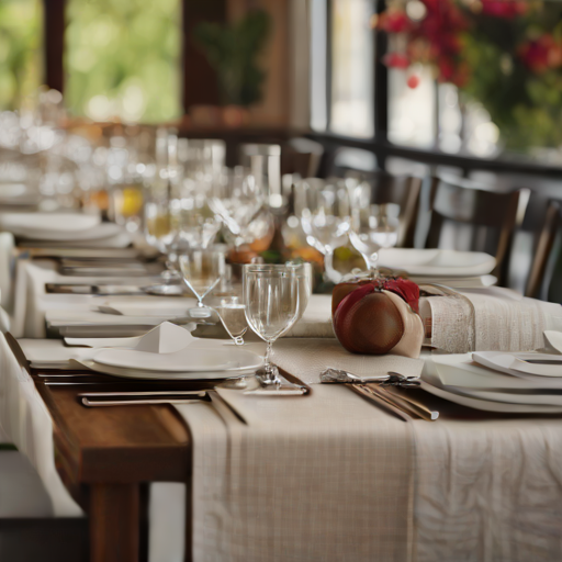 Afbeelding van Legaal gebruik van herbruikbare tafellopers in restaurants