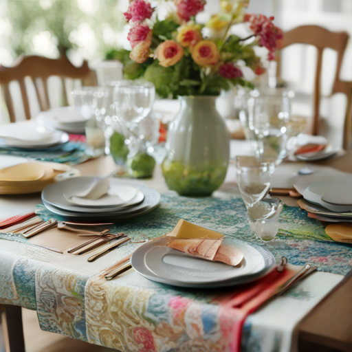 Afbeelding van Onderhoudstips voor Herbruikbare Tafellopers in 2023