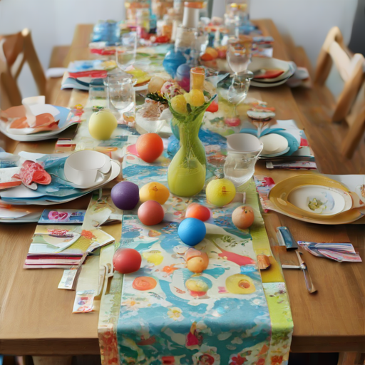 Afbeelding van Herbruikbare Tafellopers voor Kinderfeestjes: Topkeuzes