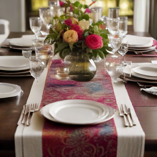 Afbeelding van Tips voor het Wassen van Herbruikbare Tafellopers