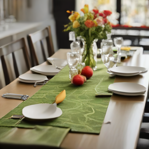 Afbeelding van Herbruikbare Tafellopers: Kosten en Voordelen Per Stuk