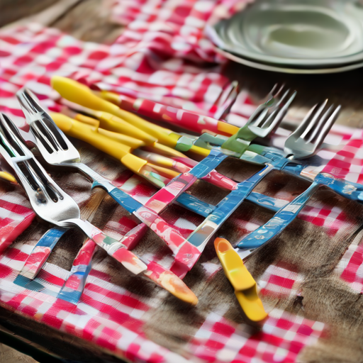 Afbeelding van Plastic vorken maken voor de perfecte barbecue