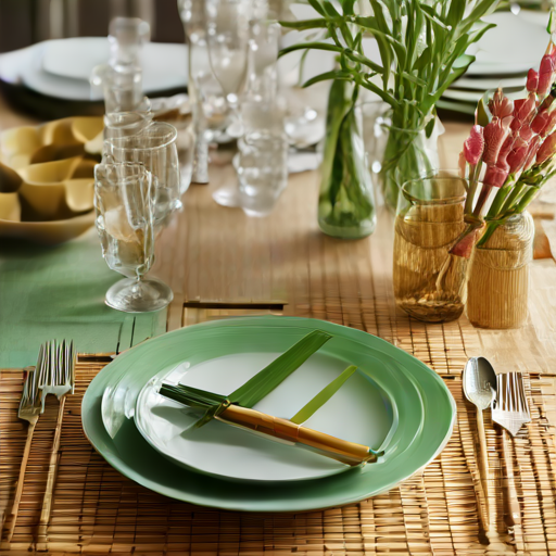 Afbeelding van Plastic vorken en bamboe servies: een slimme combinatie?