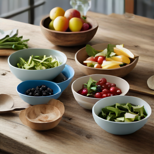 Afbeelding van Herbruikbare opvouwbare schalen: Duurzaam en handig