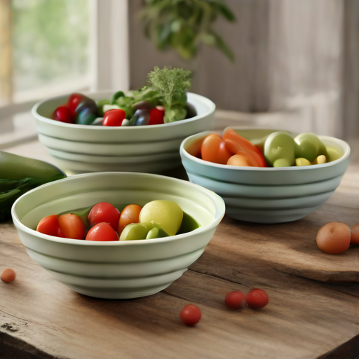 Afbeelding van Herbruikbare opvouwbare schalen: een milieuvriendelijke keuze