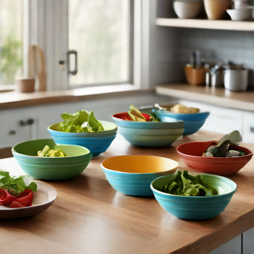 Afbeelding van Ontdek de beste herbruikbare opvouwbare schalen