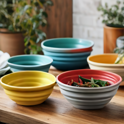 Afbeelding van Herbruikbare opvouwbare schalen online kopen: Tips & Voordelen