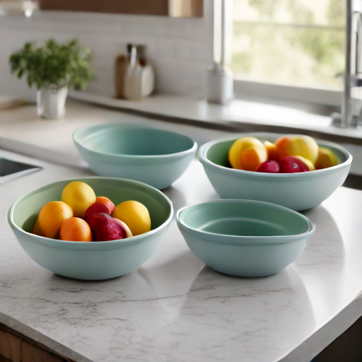 Afbeelding van Herbruikbare opvouwbare schalen voor camping kiezen