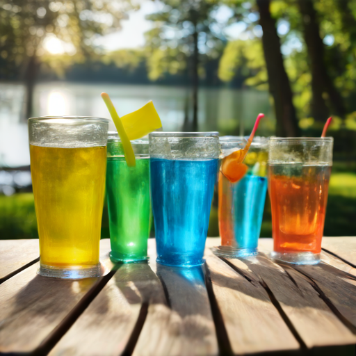 Afbeelding van Plastic drinkglazen: ideaal voor je campingtrip