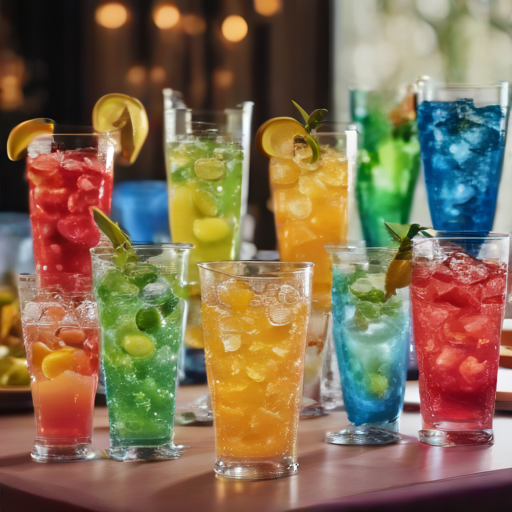 Afbeelding van Plastic drinkglazen: de ideale keuze voor feesten