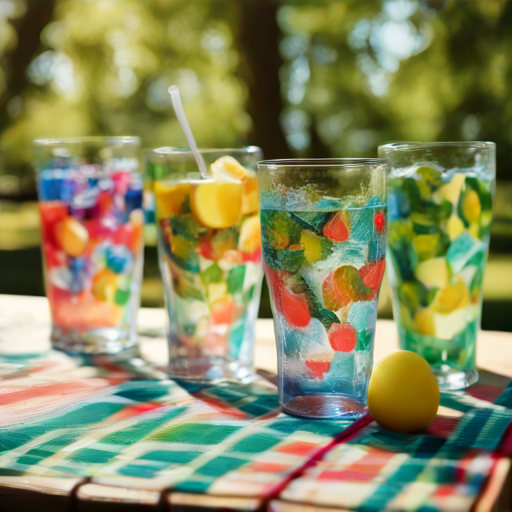 Afbeelding van Plastic drinkglazen: de perfecte keuze voor de zomer