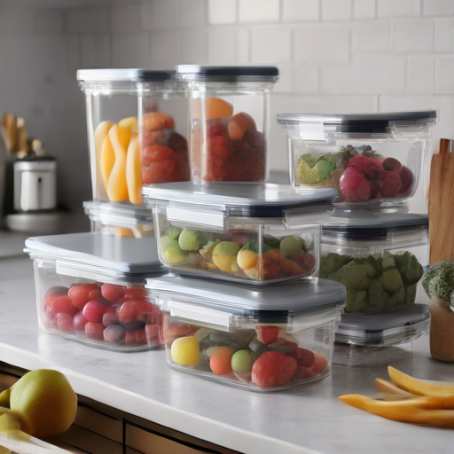 Afbeelding van Herbruikbare bakschalen: Veiligheid voor voedselopslag