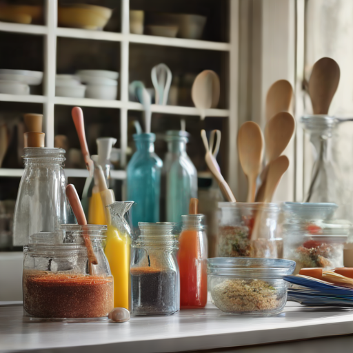 Afbeelding van Combineer plastic bakspullen met glazen containers: zo doe je dat!