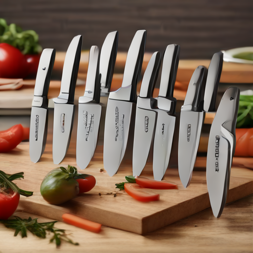 Afbeelding van Multifunctionele snijmesjes: Keukenhelden voor elk gerecht