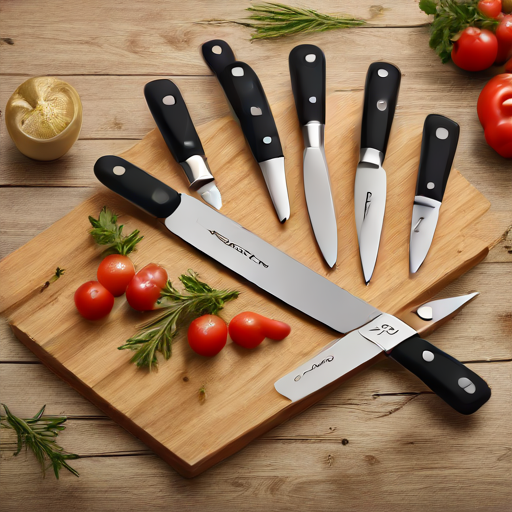 Afbeelding van Multifunctionele snijmesjes: De perfecte keukenhulp