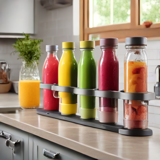 Afbeelding van Herbruikbare flessenhouders voor smoothies: een gids