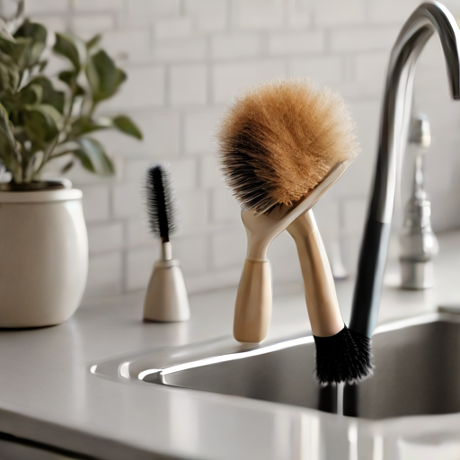 Afbeelding van Efficiënt gebruik van multifunctionele afwasborstels