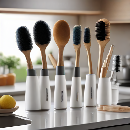 Afbeelding van Waar multifunctionele afwasborstels kopen - Ontdek de beste opties