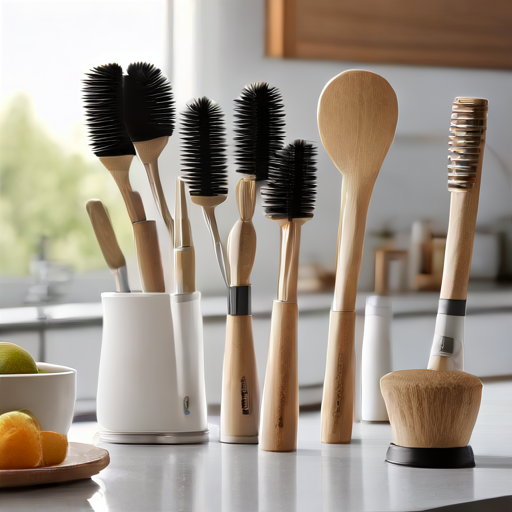 Afbeelding van Bestel multifunctionele afwasborstels eenvoudig online