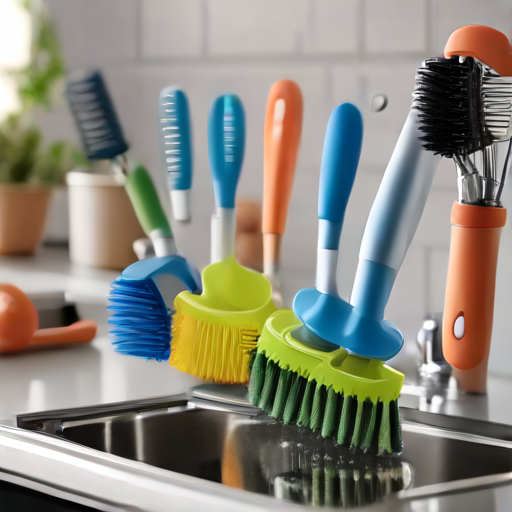 Afbeelding van Multifunctionele afwasborstels: De slimme keuze
