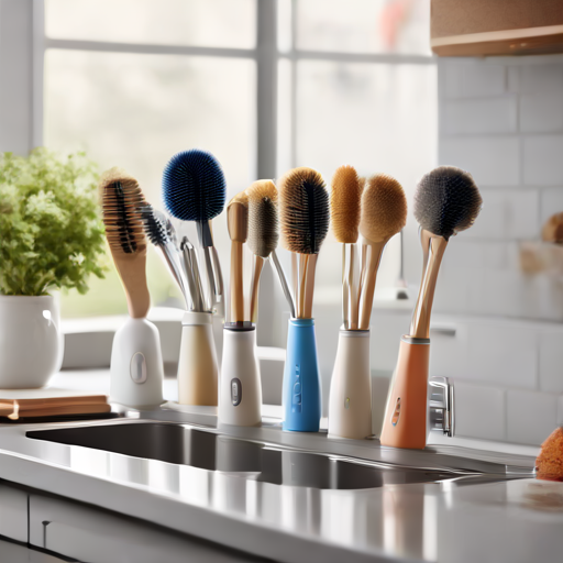 Afbeelding van Multifunctionele afwasborstels: een must in je keuken