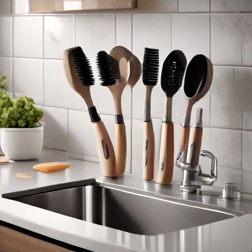 Afbeelding van Ontdek de beste multifunctionele afwasborstels voor jouw keuken