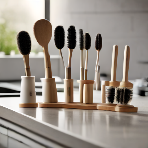 Afbeelding van Multifunctionele afwasborstels: optimaal gebruik en tips