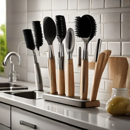 Afbeelding van Verbeter de prestaties van multifunctionele afwasborstels