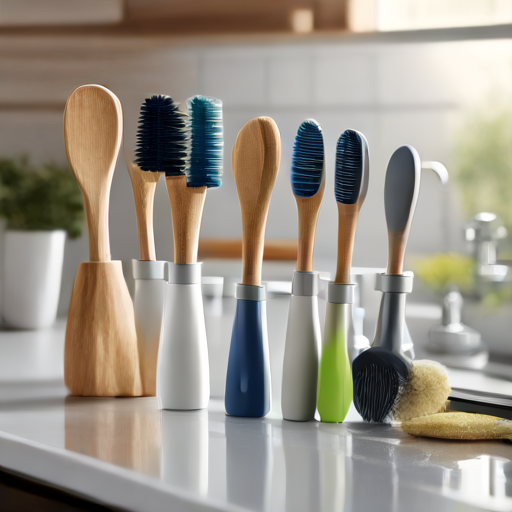 Afbeelding van Multifunctionele afwasborstels in elk huishouden: hoeveel?