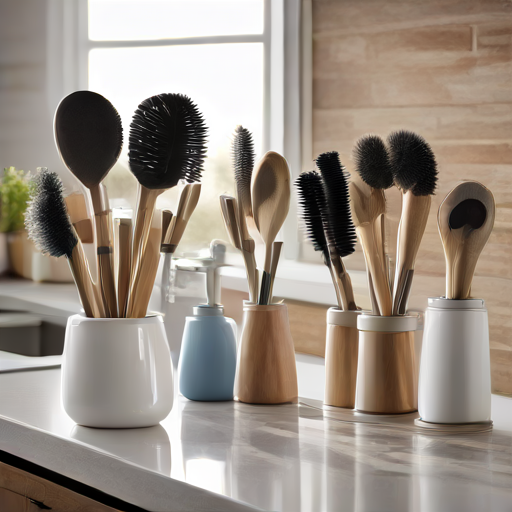 Afbeelding van Ontdek de Tijd voor Multifunctionele Afwasborstels