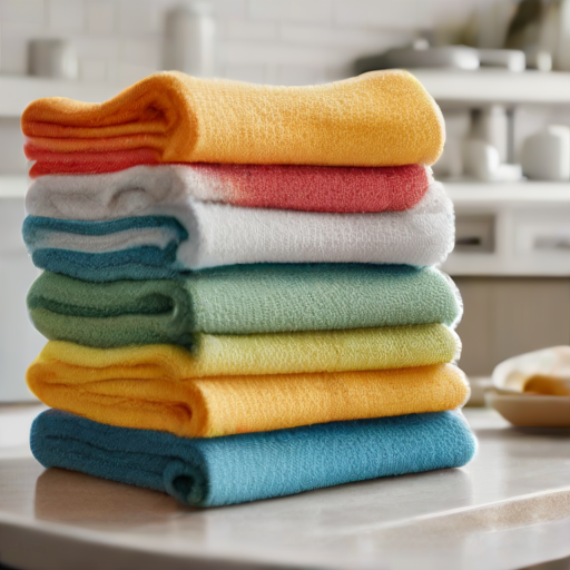 Afbeelding van Herbruikbare Wasbare Poetsdoeken: Duurzaam en Efficiënt