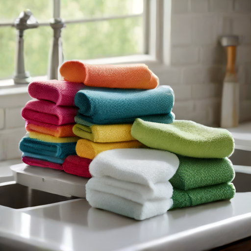 Afbeelding van Herbruikbare Wasbare Poetsdoeken voor Schoonmaakmiddelen