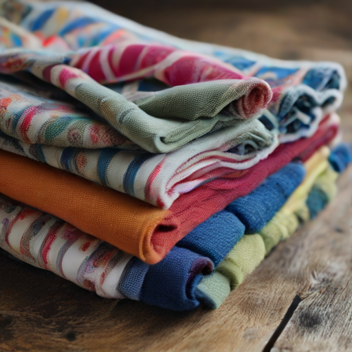 Afbeelding van Herbruikbare wasbare poetsdoeken zelf maken met stof