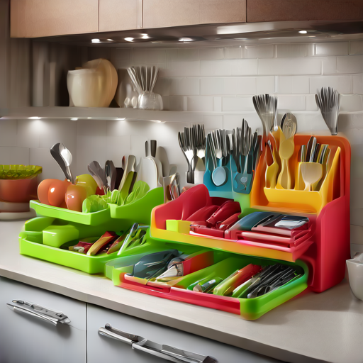 Afbeelding van Beste plastic bestekhouders voor elke keuken